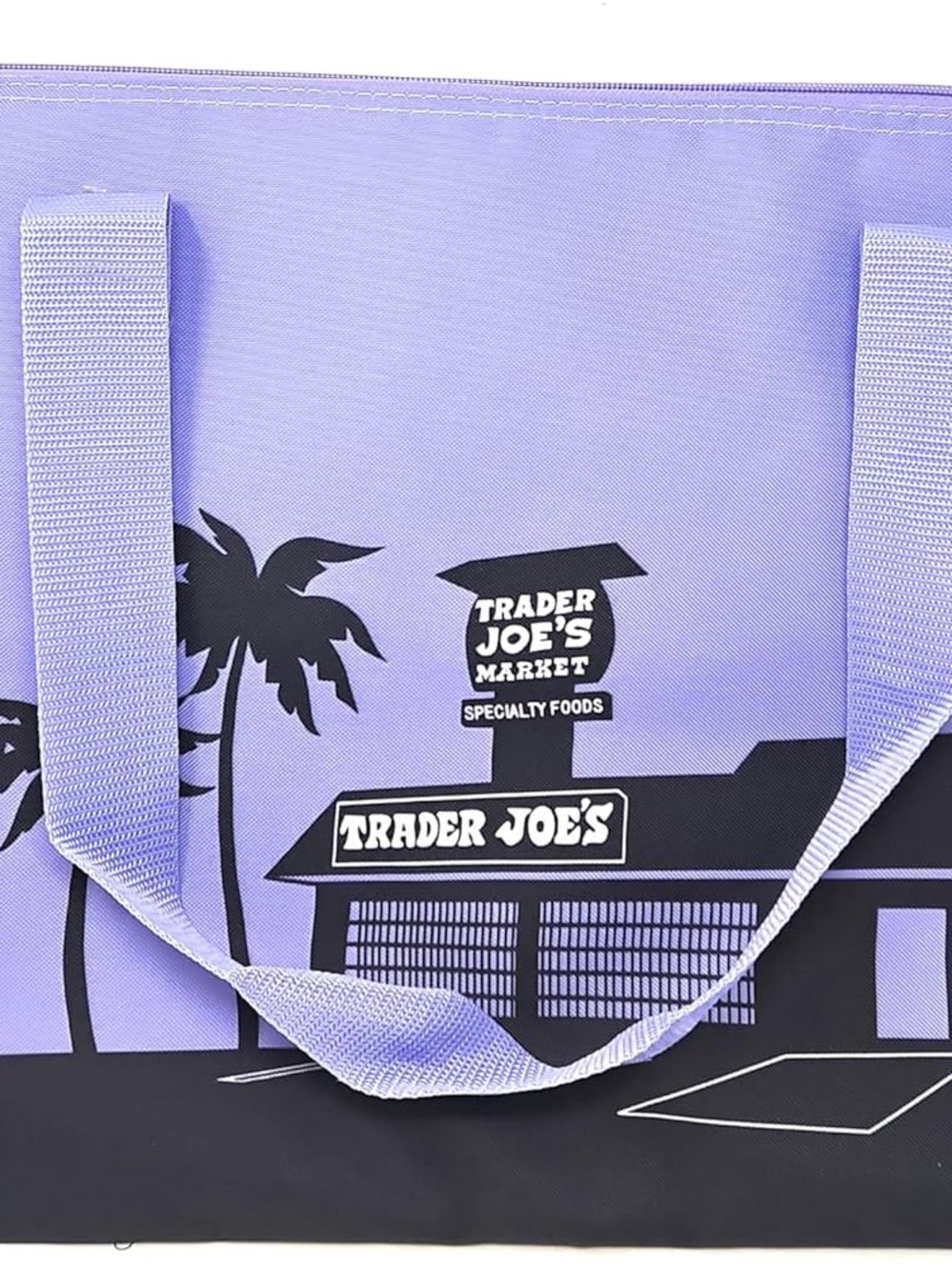 Trader Joe's Lavender Insulated Tote